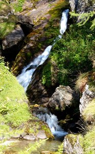 The movement of a small waterfall ..... you can almost hear the noise!