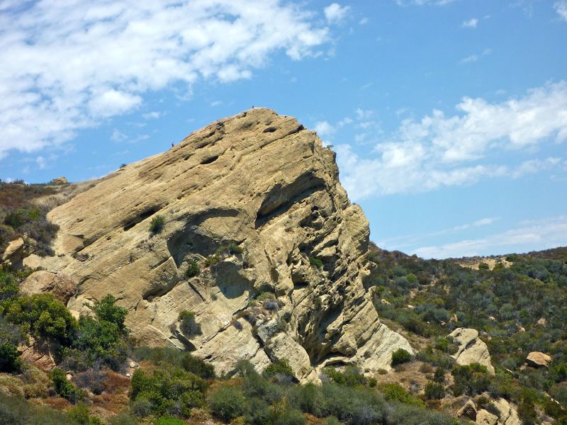 Eagle Rock in Topanga State Park. with permission from laollis