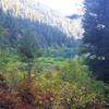 Fall colors at Lower Palisades Lake.