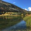 Lake at the bottom of Robertson Pasture.