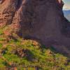 The saddle on Camelback Mountain.