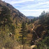 Horsetooth Falls – well-maintained trail.