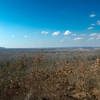 View from the Chalk Bluff out across the Big Muddy River valley and beyond.