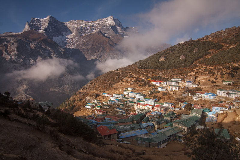 Namche Bazar.