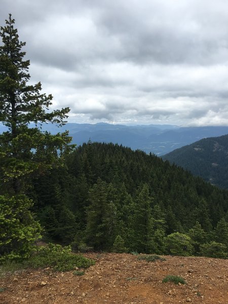 Looking north across the gorge into WA.