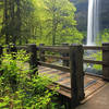 The bridge beneath South Falls.