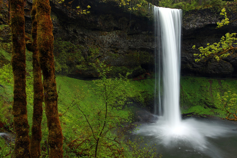 The cascading torrents of South Falls.