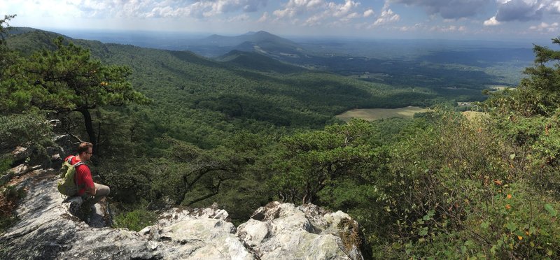 Looking toward Pilot Mtn.