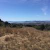 Golden Gate Bridge in the distance.