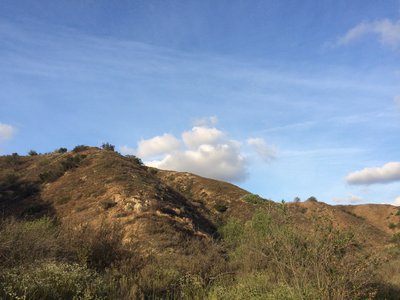 Near Telegraph Canyon.