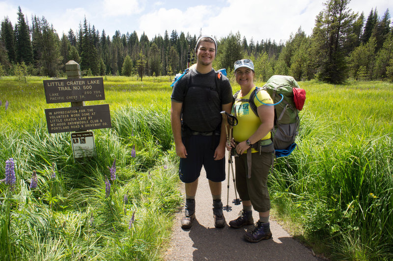 Ready to hike!