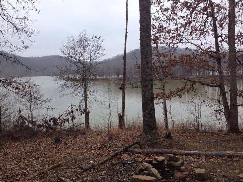 Campsite on Pate Hollow.