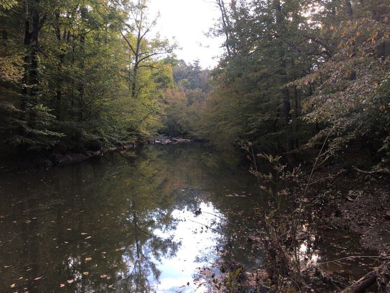 Stream crossing.