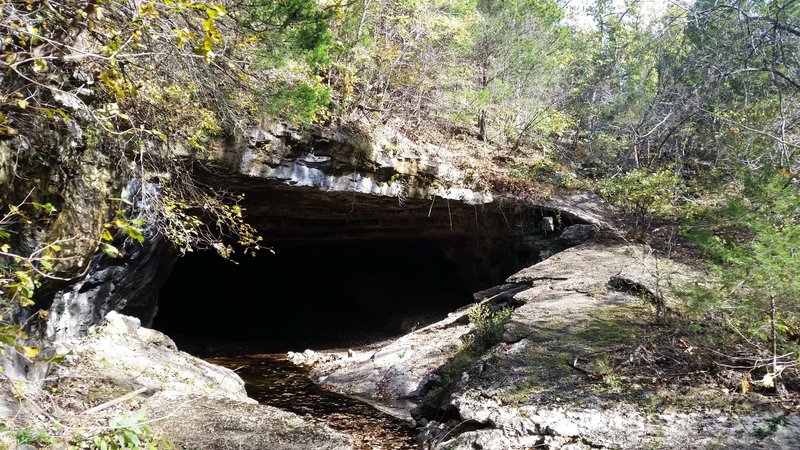 Natural Tunnel exit.