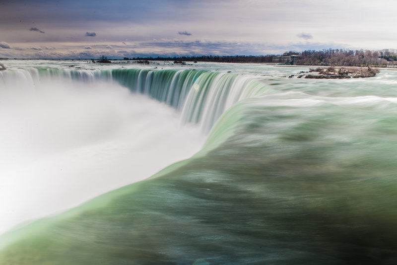 Top of Niagara Falls.