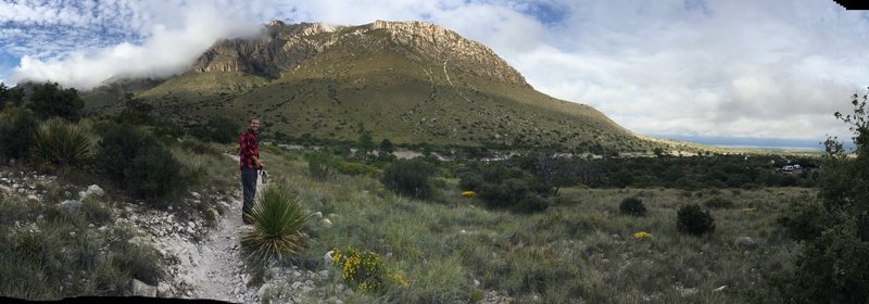 Our first day at Guadalupe Mountain National Park - definitely going back