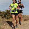 Runners near the finish of the Ridgeline Trail Races.