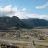 El Chaltén from Mirador de los Cóndores.