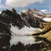 Lake Agnes from teahouse.