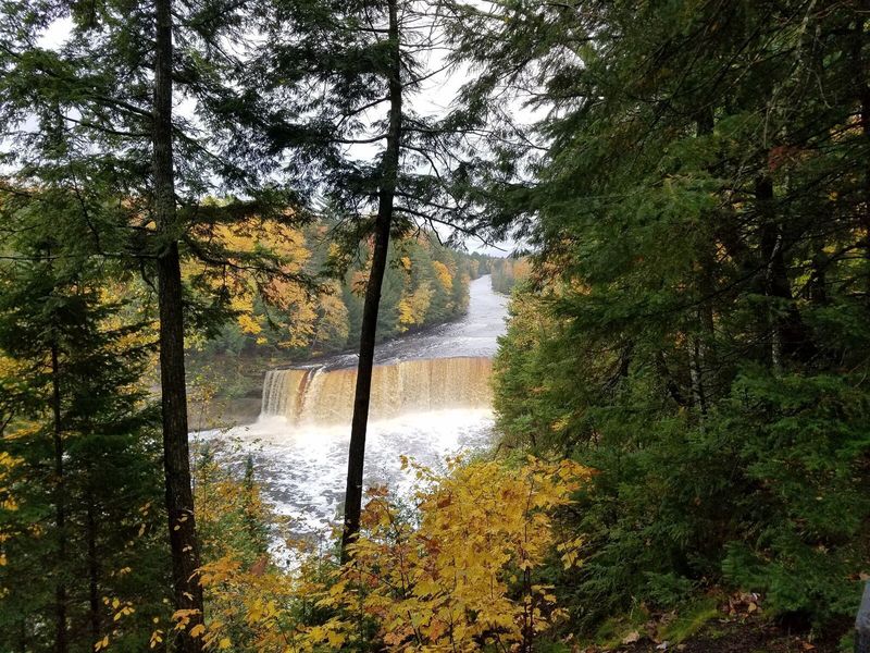 A little downriver from the Upper Falls.