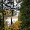 A little downriver from the Upper Falls.