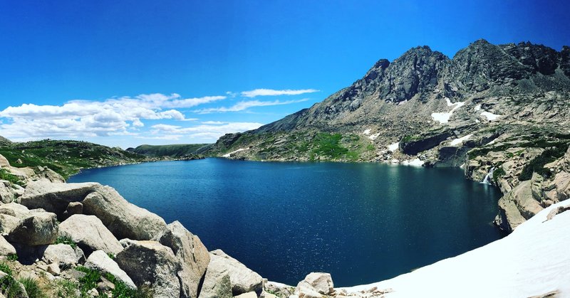 View from Blue Lake looking southeast.