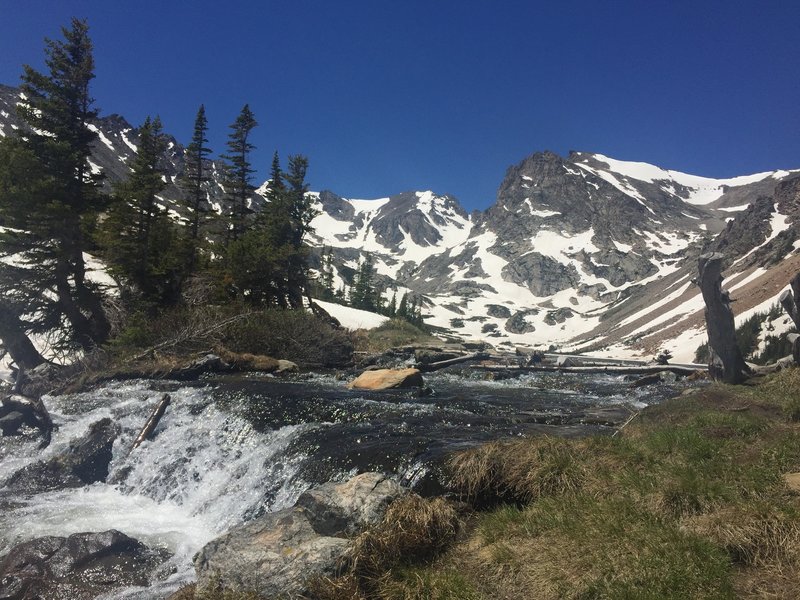 Lake Isabelle outlet.