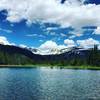 Lost Lake lunchtime view.