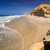 The area of the beach that the Torrey Pines State Reserve trails lead to...