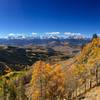 Gore Range from the saddle before you start up the last few switchbacks.