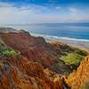 Torrey Pines State Beach from the Razor Point Trail.