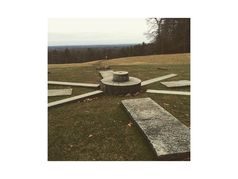 Solstice Stones on Holt Hill.