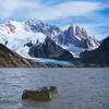 Laguna Torre with Cerro Torre.