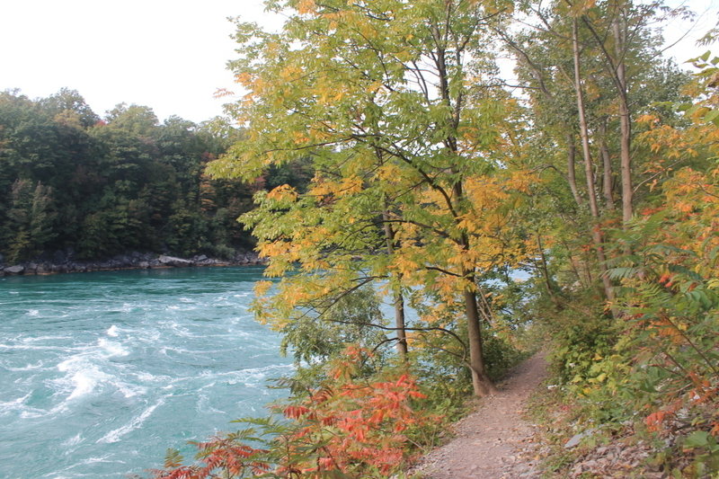 The Devil's Hole Trail leads right near the water's edge.