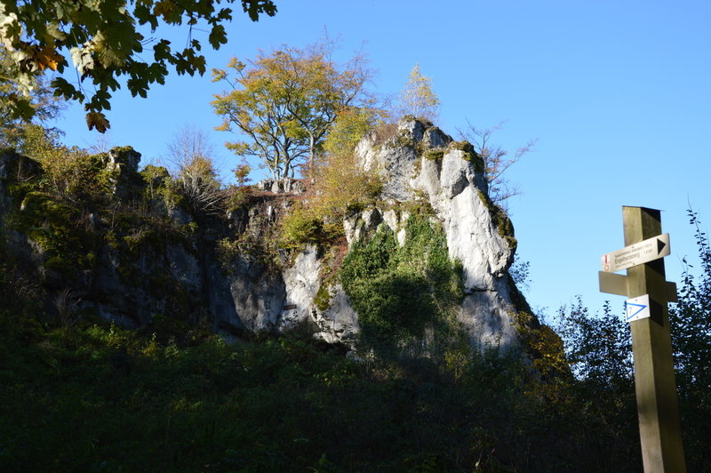 Cave ruin Quakenschloss.