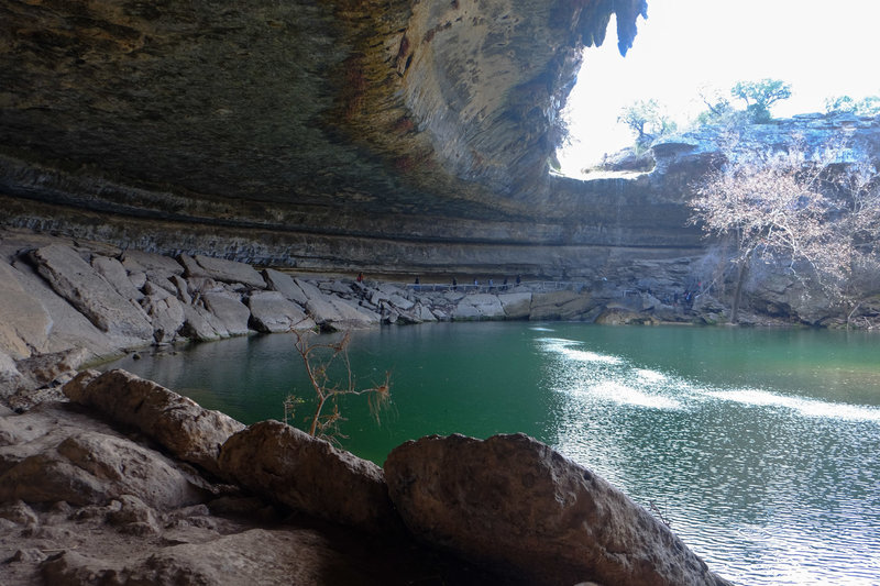 Hamilton Pools before the crowds hit