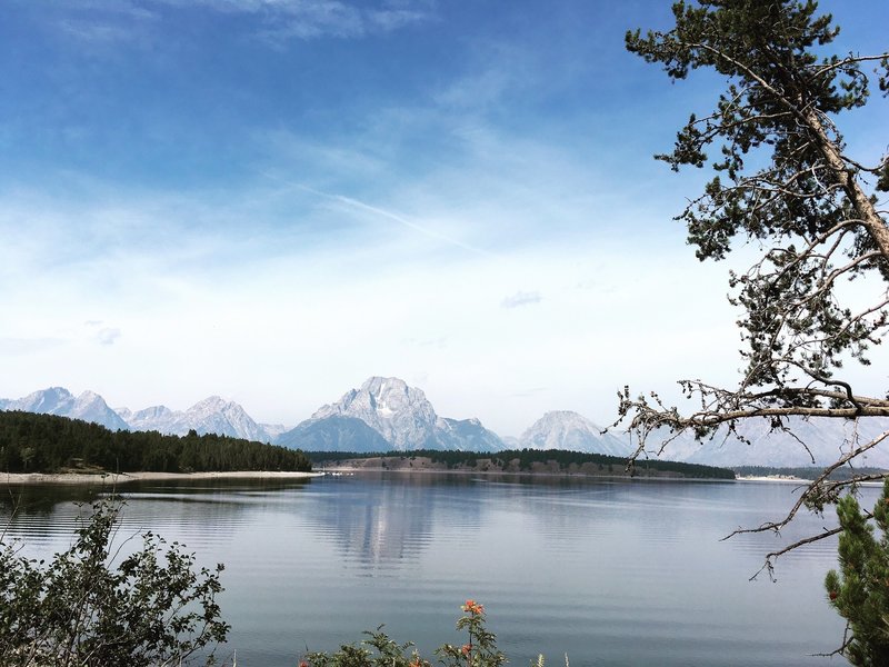 Jackson Lake. Grand Teton National Park.