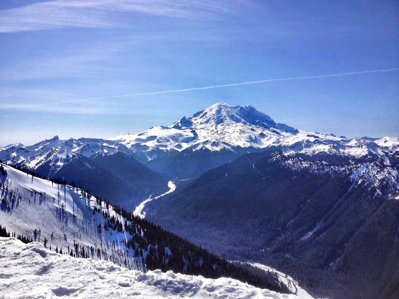 Mount Rainier.