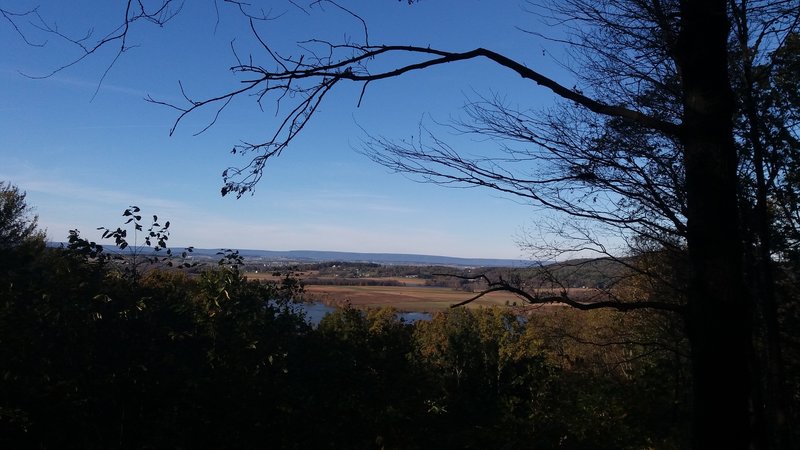 View of Middle Creek Valley from Millstone Trail.