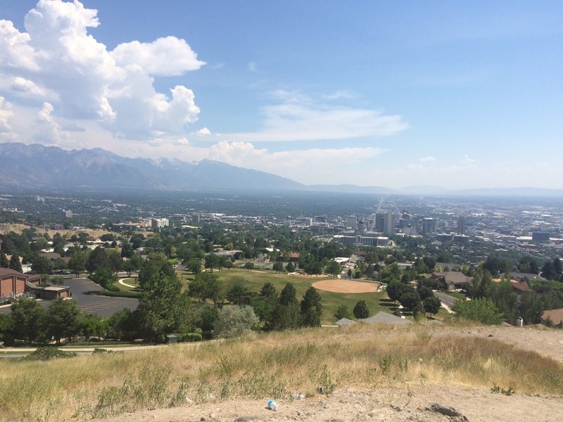 View from Ensign Peak.