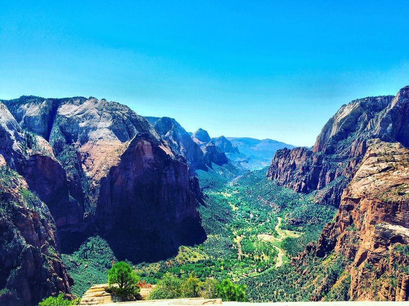 Angel's Landing. Zion National Park.