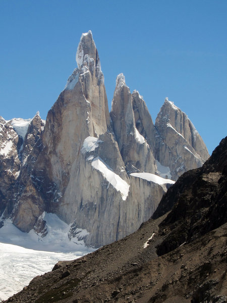 Cerro Torre from Mirador Maestri.