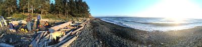 Beach time at Fort Ebey.