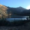 Looking over Comanche Lake to Comanche Peak.