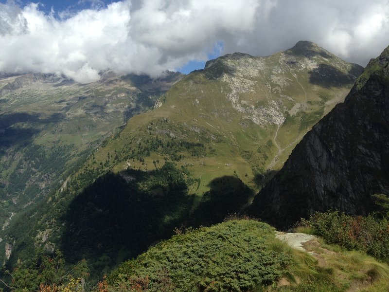 Views of Mount Tagliaferro / Vista sul Monte Tagliaferro.