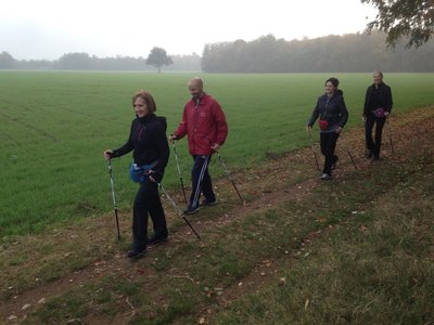 The Nordic Walking Team.