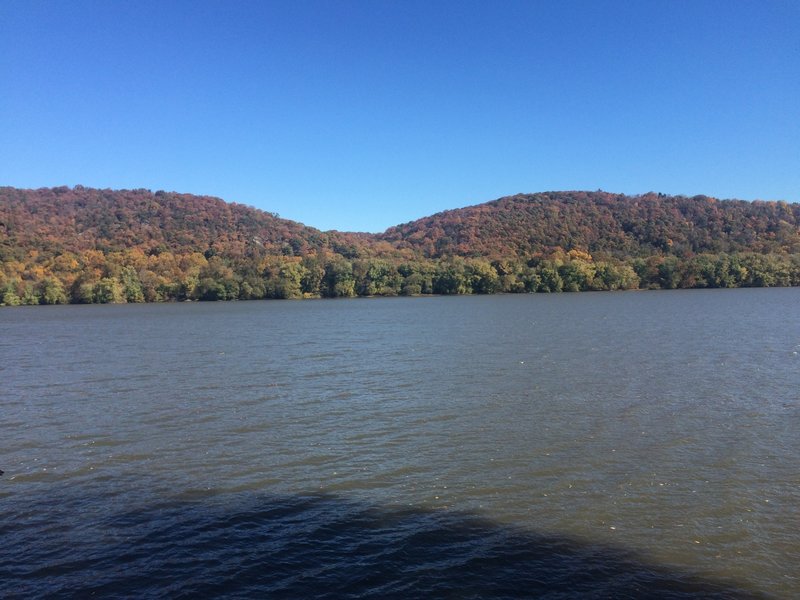 View of the Susquehanna along the trail.