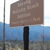 Leaving the Foresta community, you pass back into Yosemite National Park. The sign was damaged in the El Portal fire in 2014.