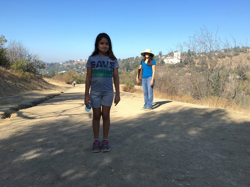 The dirt path of the Scrubjay Trail.