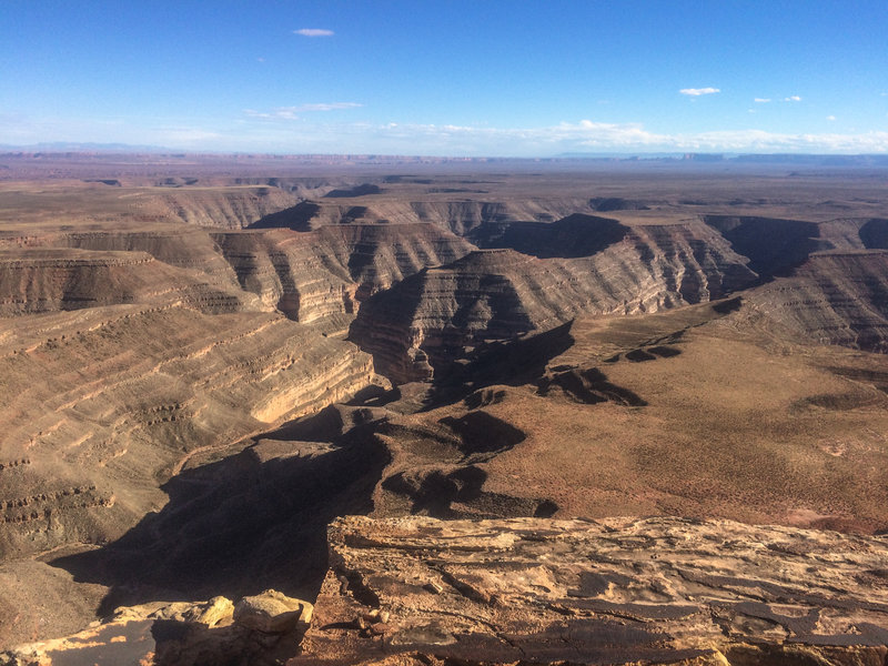 I swear, it's a canyon on top of a canyon.